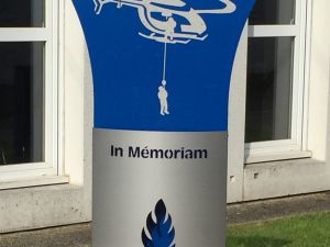 Plaque signal&eacute;tique comm&eacute;morative